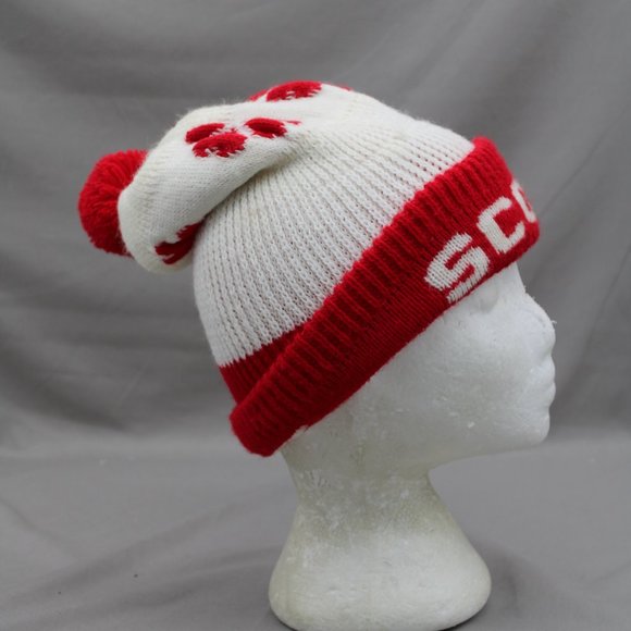 Vintage Wool Beanie / Toque - Scott Tournament of Hearts - Adult One Size - Picture 7 of 8